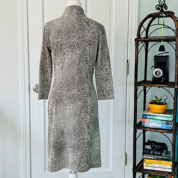 J. McLaughlin Bedford Dress in Leopard Print (size XS) - Picture 5 of 12